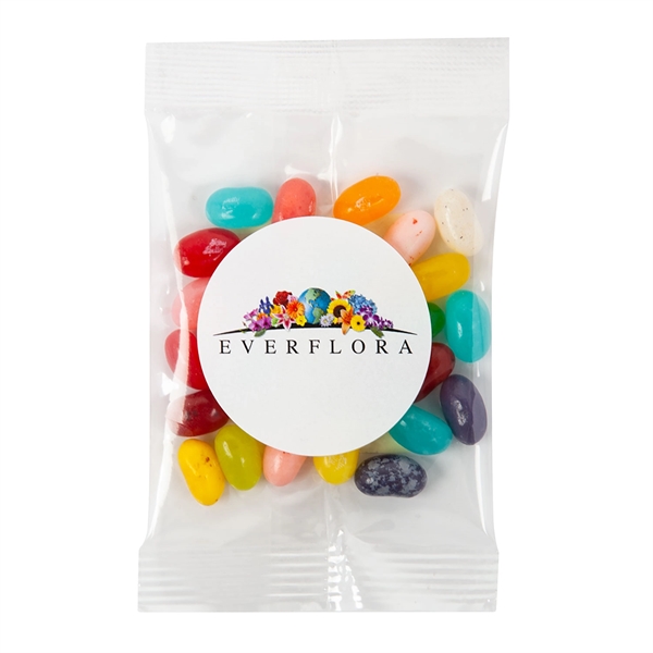 Clear color option for 1oz.Jelly Belly Goody Bag