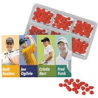 Cinnamon Imperials In A Blister Pack With Sleeve