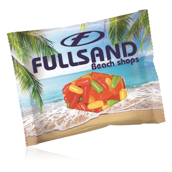 Custom color option for 2oz. Full Color Digi Bag With Mike & Ike's