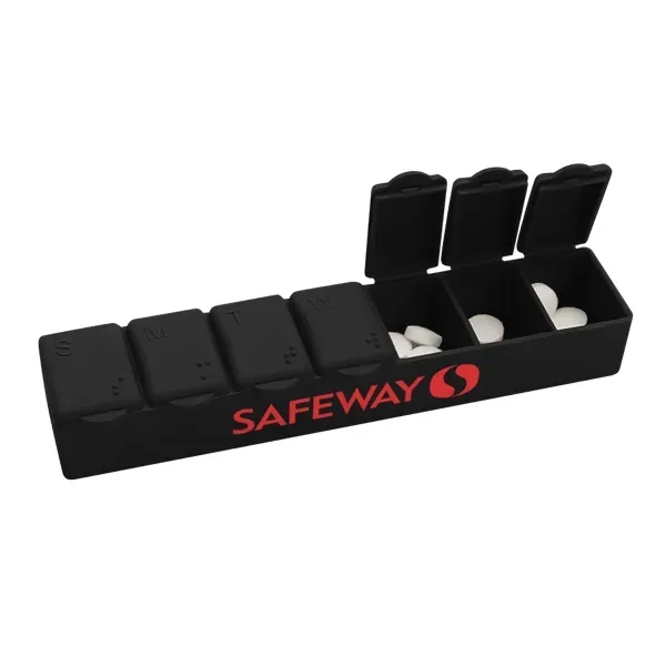 Black color option for Medi Box 7 Day Pillcase