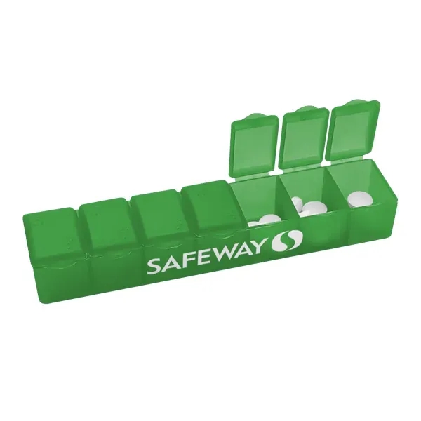 Green color option for Medi Box 7 Day Pillcase