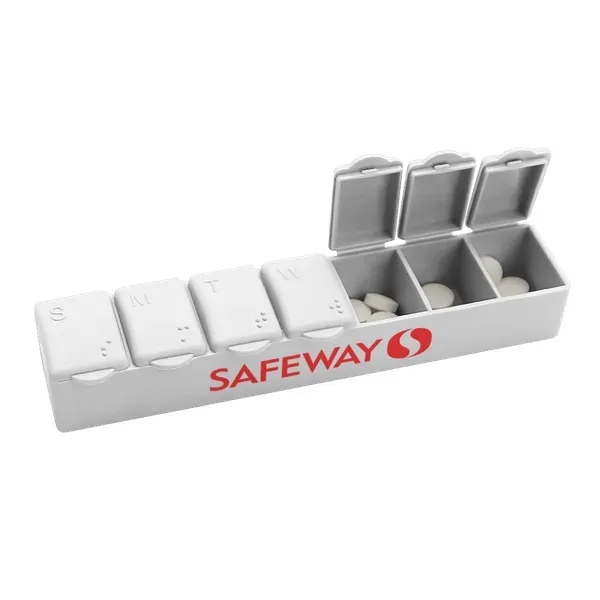 White color option for Medi Box 7 Day Pillcase