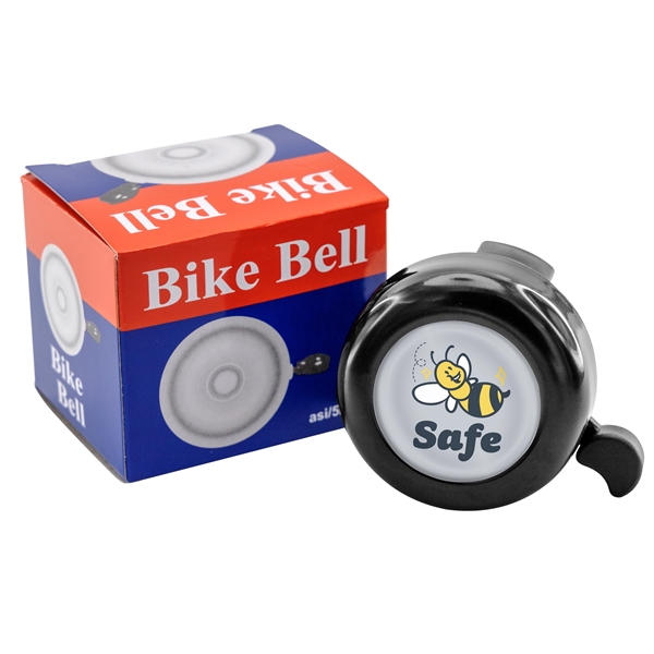 Black color option for Bicycle Bell W/Full Color Imprint