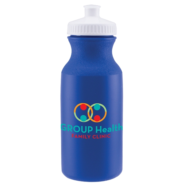 Blue-White color option for Bike Ii   Color Jet   Full Color 20 Oz. Sports Bottle