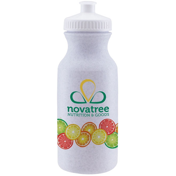 Granite-White color option for Bike Ii   Color Jet   Full Color 20 Oz. Sports Bottle