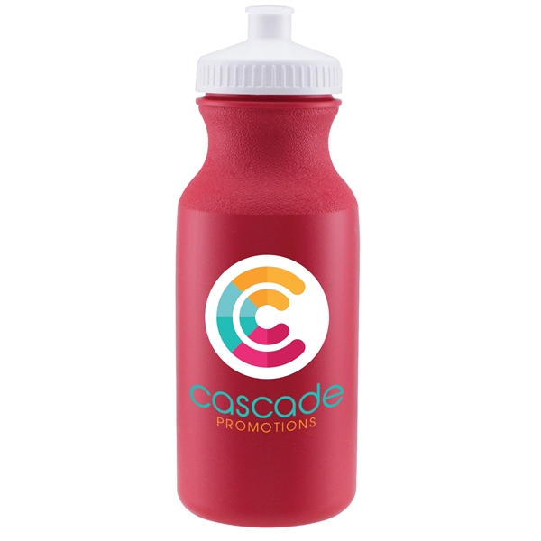 Red-White color option for Bike Ii   Color Jet   Full Color 20 Oz. Sports Bottle