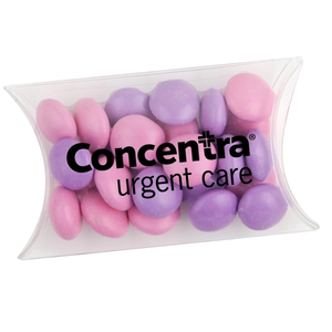 Photo of Small Pillow Acetate Box With Chocolate Buttons