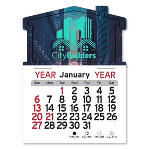 Photo of Adhesive Peel N Stick® Calendar   House