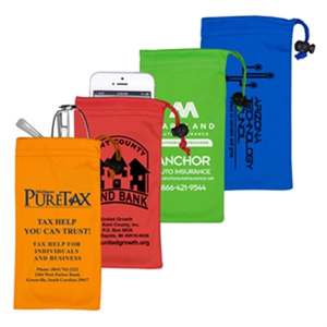 Photo of Clean N Carry Microfiber Drawstring Pouch For Cell Phones