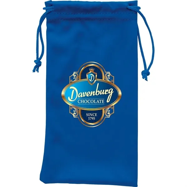 Blue color option for Vanda Microfiber Drawstring Pouch
