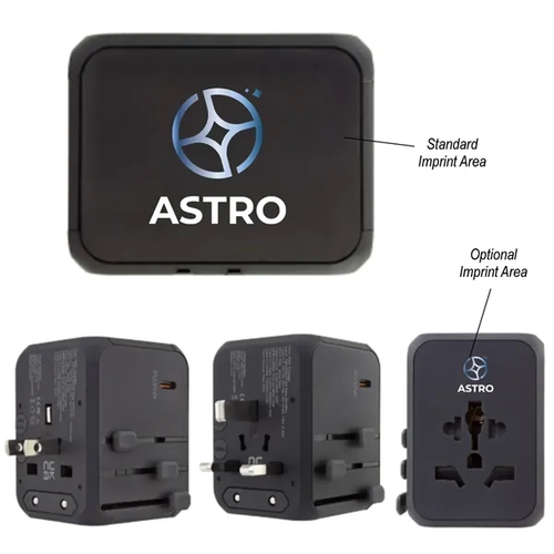 Main photo of 33 W Universal Travel Adapter With Type C