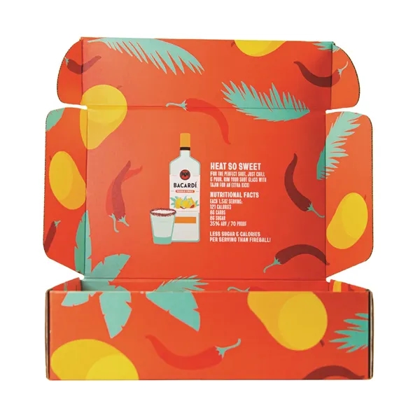 White color option for Mailing Box, B Flute 14" X 10" X 4"   White   F   560 Sq In