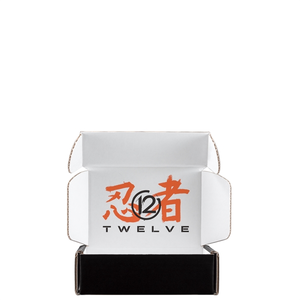 Photo of Mailing Box, B Flute 6" X 4" X 2"   White   A   048 Sq In