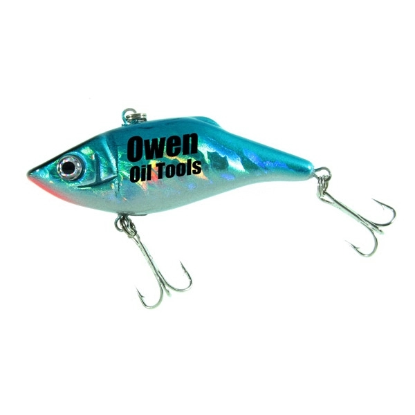Blue-Silver color option for Shakin' Shad Fishing Lure