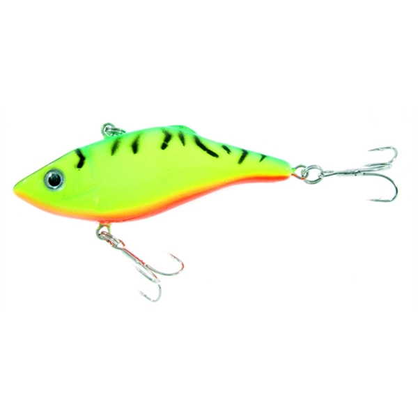 Fire Tiger color option for Shakin' Shad Fishing Lure