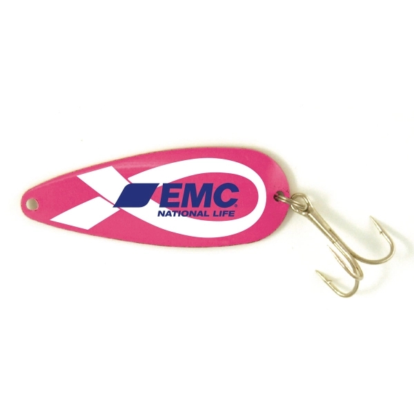 Pink color option for Breast Cancer Awareness Classic Spoon Fishing Lure