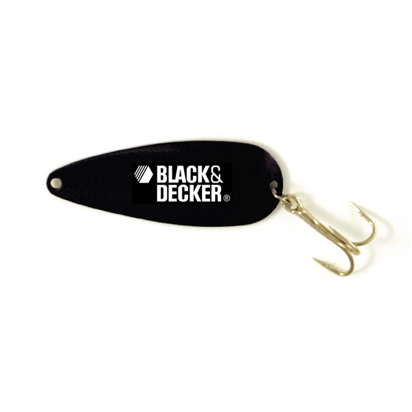 Black color option for Small Spoon Fishing Lure