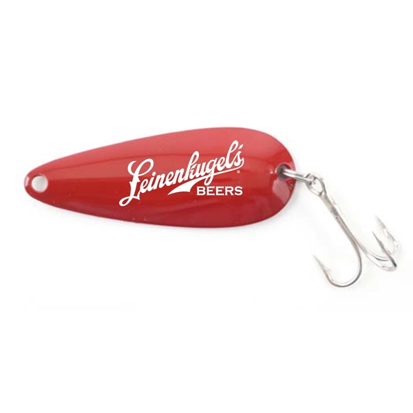 Red color option for Large Spoon Fishing Lure
