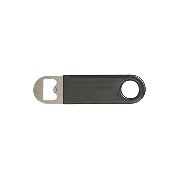 Black color option for Mini Vinyl Wrapped Paddle Style Bottle Opener