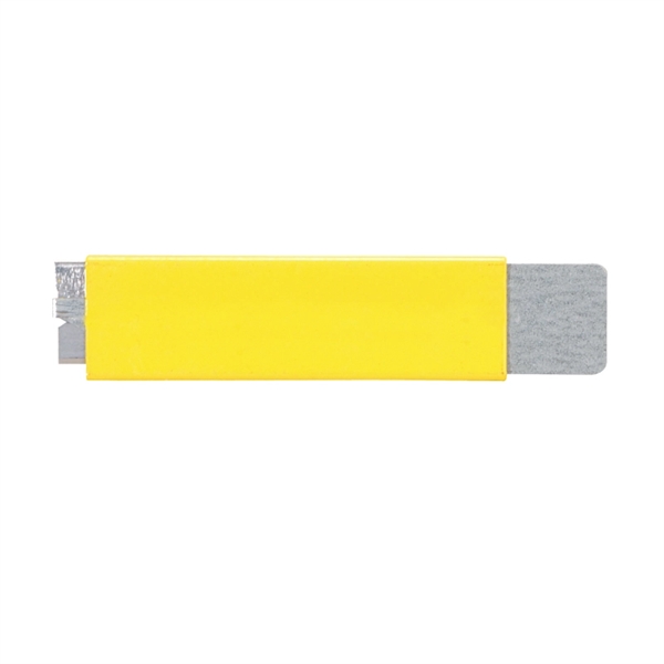 Yellow color option for Traditional Razor Blade Box Cutter