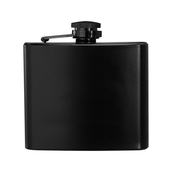 Black color option for 5 Oz. Stainless Steel Flask