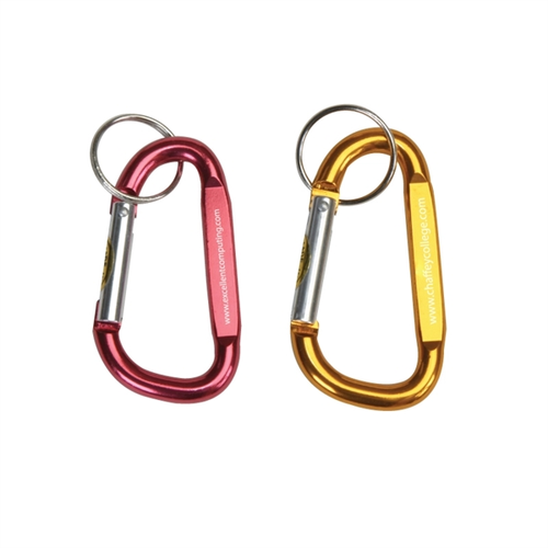 Main photo of Anodized Aluminum Carabiner Keyring