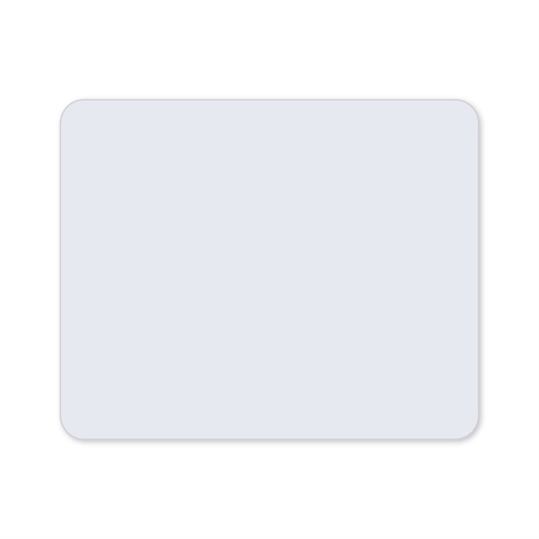 White color option for Soft Rubber And Jersey Mouse Pad