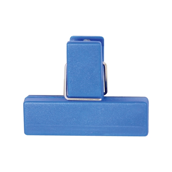 Blue color option for Small Bag Clip With Magnetic Back