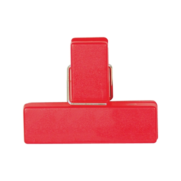 Red color option for Small Bag Clip With Magnetic Back