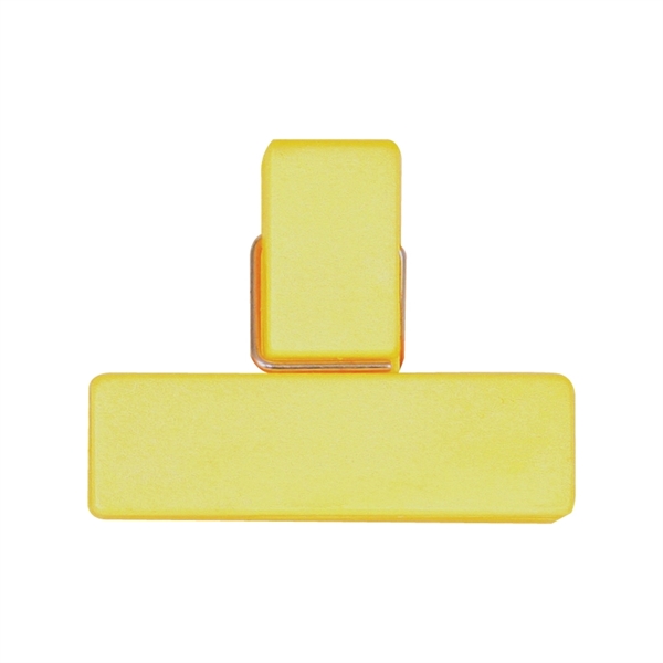 Yellow color option for Small Bag Clip With Magnetic Back