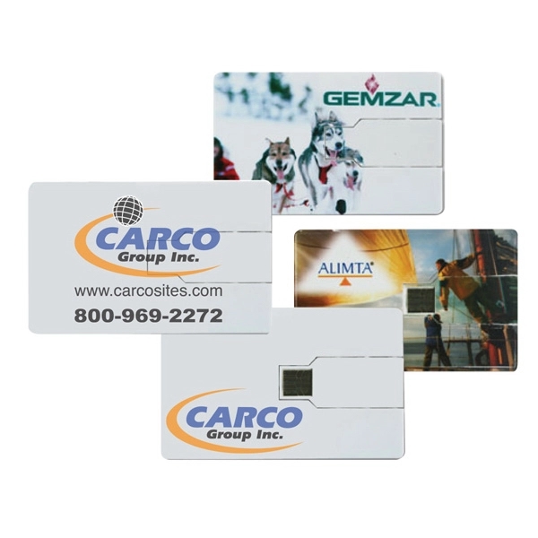 White color option for Credit Card Usb Flash Drive (1 Gb   32 Gb+)