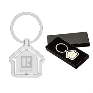 Photo of House Shaped Center Spinning Keyring