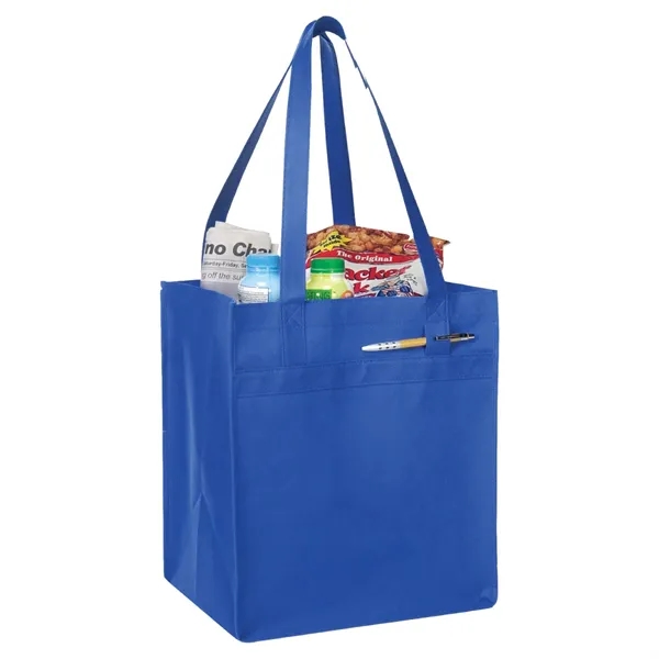 Royal Blue color option for Non Woven 100 Gsm Polypropylene Tote Bag