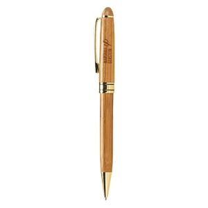 Photo of The Milano Blanc Bamboo Ballpoint Pen