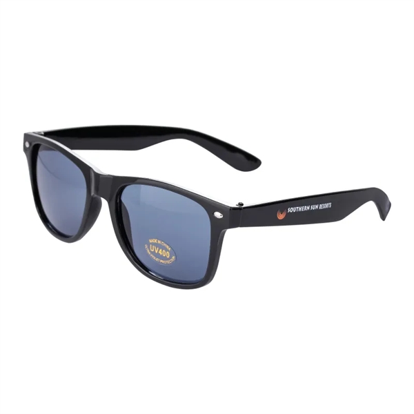 Black color option for Blues Retro Style Sunglasses