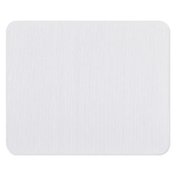 White color option for Soft Rubber & Jersey Mouse Pad W/ Full Color Dye Sublimation