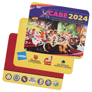 Photo of Soft Rubber & Jersey Mouse Pad W/ Full Color Dye Sublimation