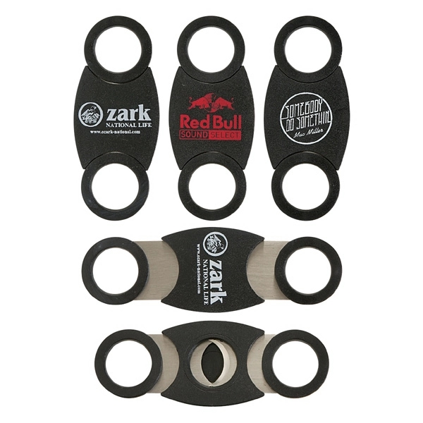 Black color option for Deluxe 54 Gauge Dual Blade Cigar Cutter