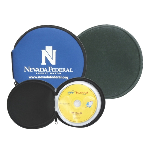 Main photo of Neoprene Cover 12 Disc Dvd Cd Holder