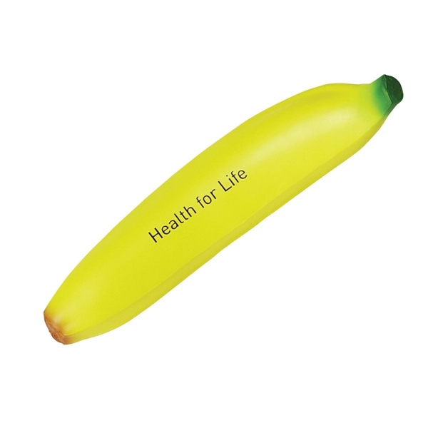 Yellow color option for Banana Shaped Stress Reliever