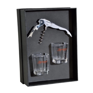Photo of Lachlan Waiter's Corkscrew & Shot Glass Gift Set
