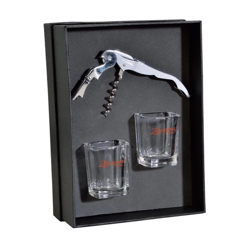 Main photo of Lachlan Waiter's Corkscrew & Shot Glass Gift Set