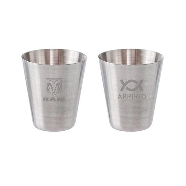 Silver color option for Mini 1 Oz. Stainless Steel Shot Glass