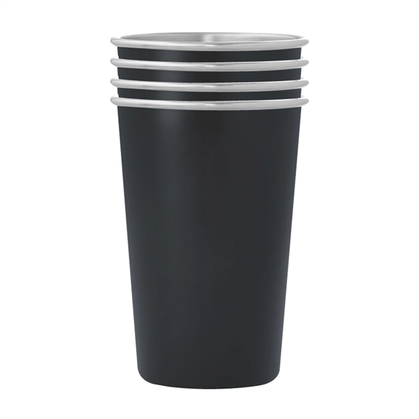 Black color option for Dubliner Stainless Steel Pint Glass Cup