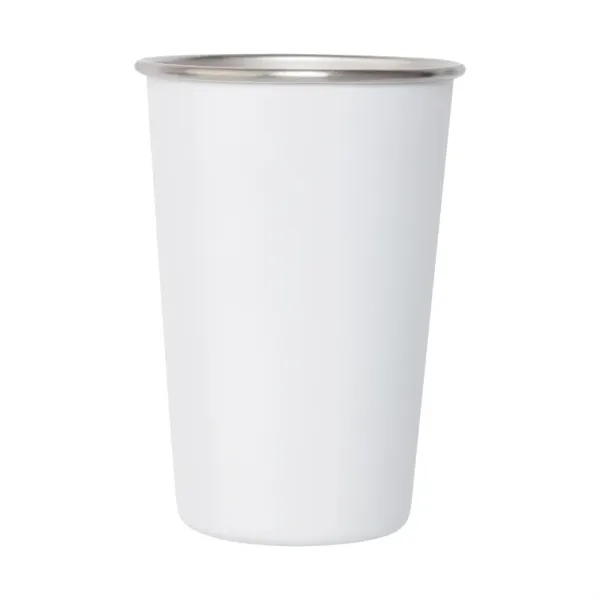 White color option for Dubliner Stainless Steel Pint Glass Cup
