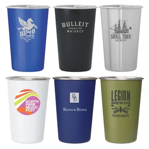 Photo of Dubliner Stainless Steel Pint Glass Cup