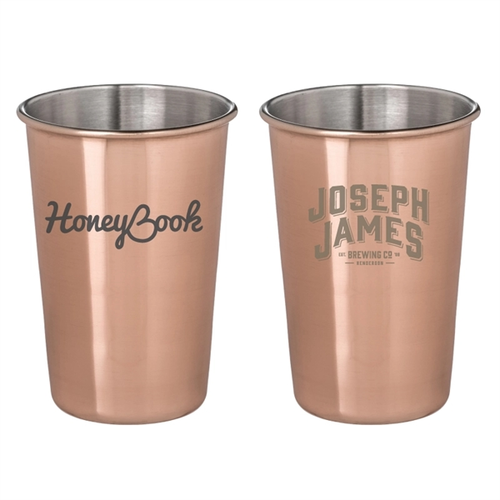 Main photo of Mc Guire's Copper Plated Pint Glass Cup