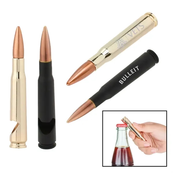 Black color option for 30 Caliber Bullet Bottle Opener