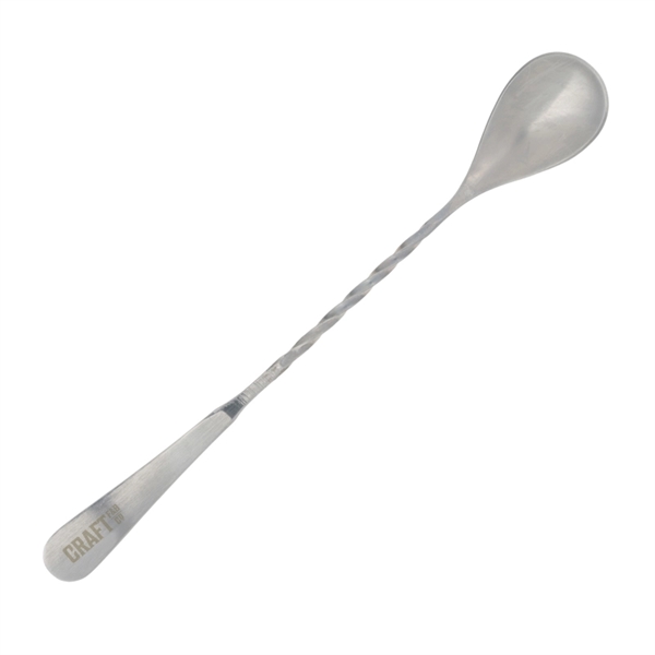 Silver color option for Stainless Steel Cocktail Mixing Spoon