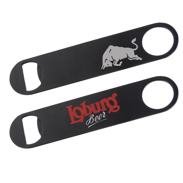 Matte Black color option for Matte Black Powder Coated Bottle Opener